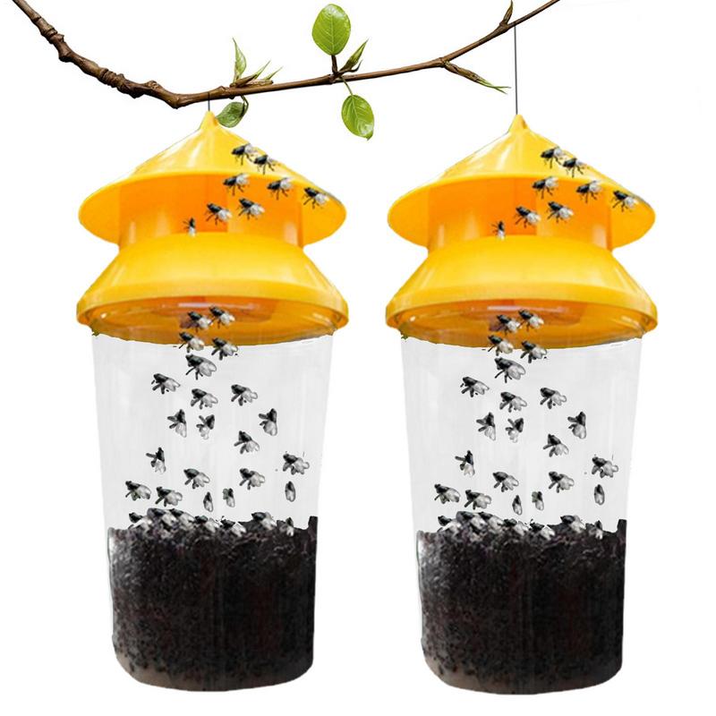 Grow Bag - 2pcs Reusable Fly Traps Fly Bait