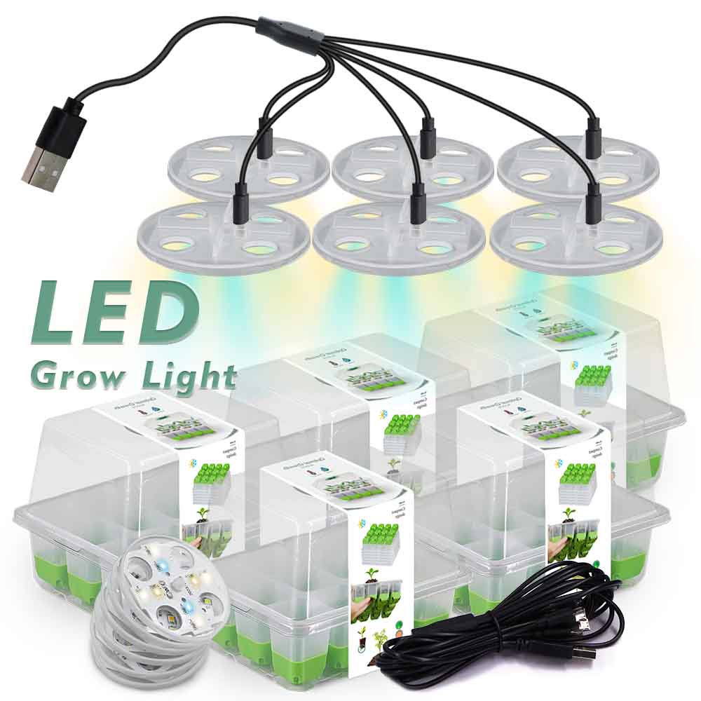Grow Light Led - LED Grow Light Seedling Starter Tray