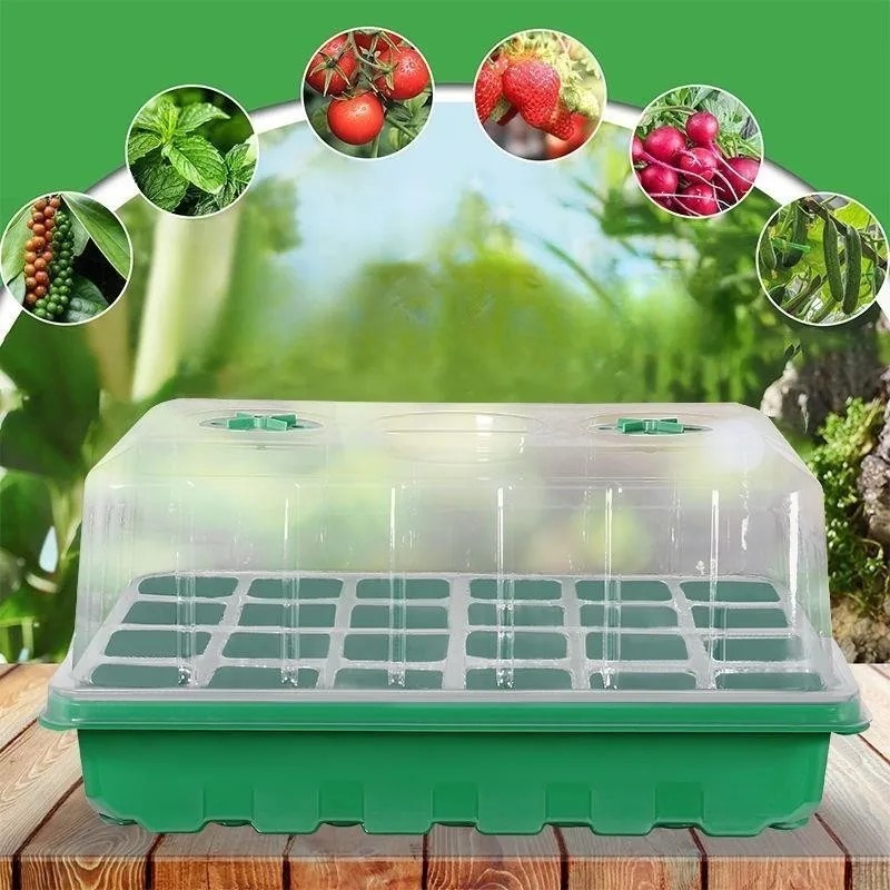Seed Starter Tray - 1/5-Piece Seedling Tray Kit - 24