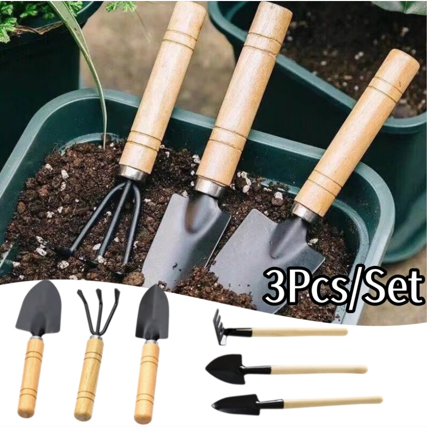 Trowel Garden Tools - 3Pcs/Set Mini Gardening Tools Set Portable