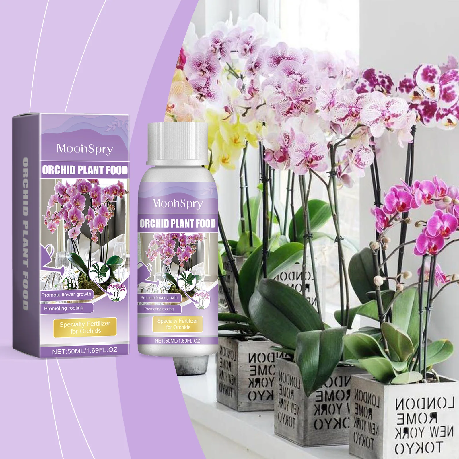 Orchid Plant Growth Agent - Fl - огляд і ціна Plant Pot
