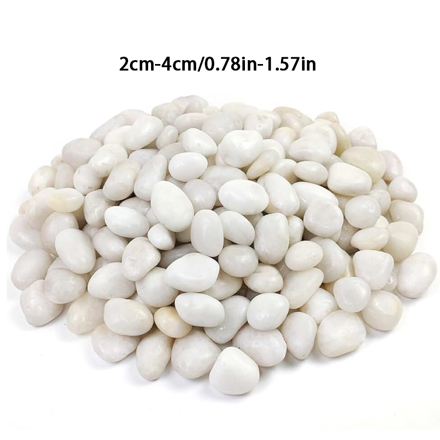 300/600g Polished White Pebble - огляд і ціна Indoor Herb Garden
