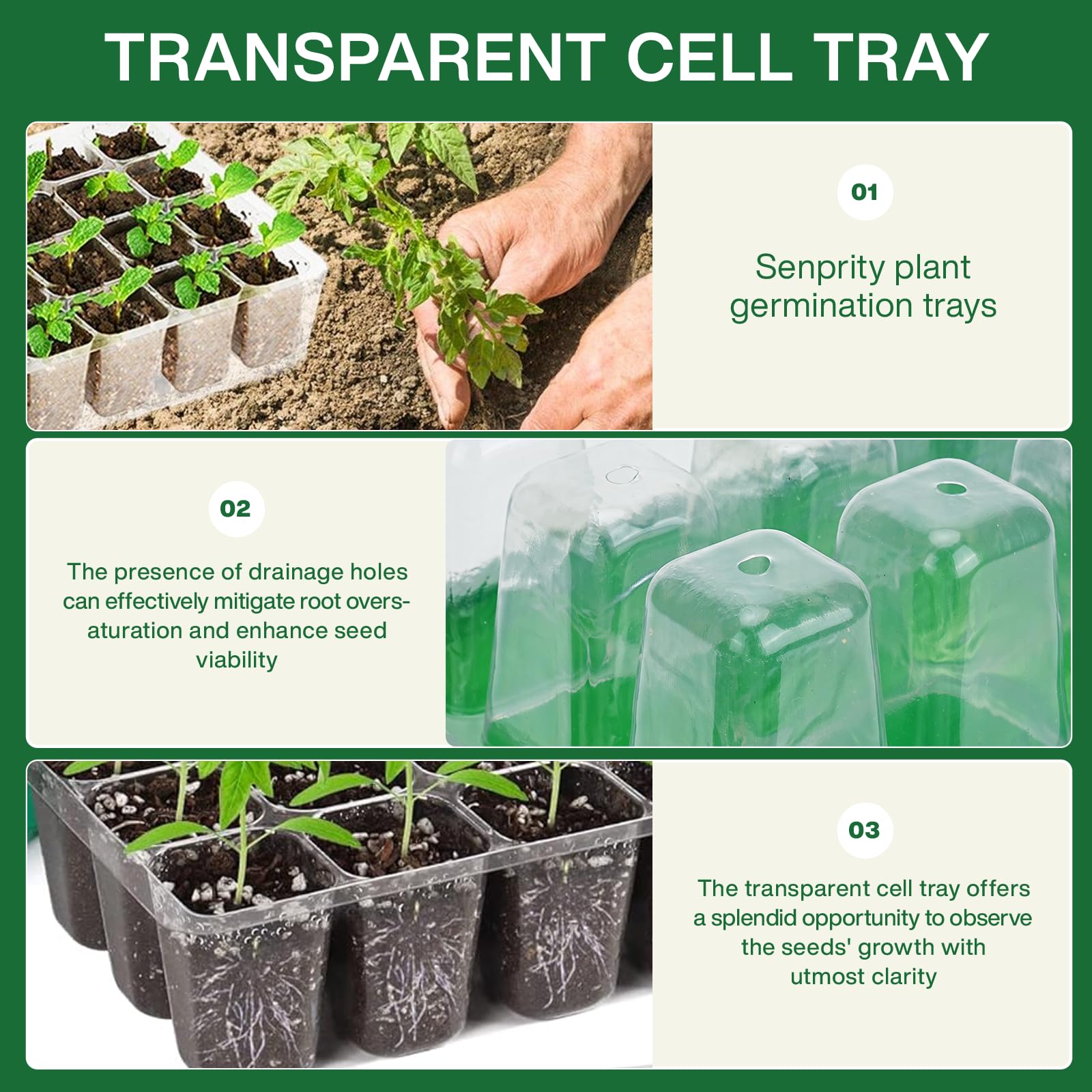 Seed Starter Tray with Plant L - огляд і ціна Seed Starter Tray
