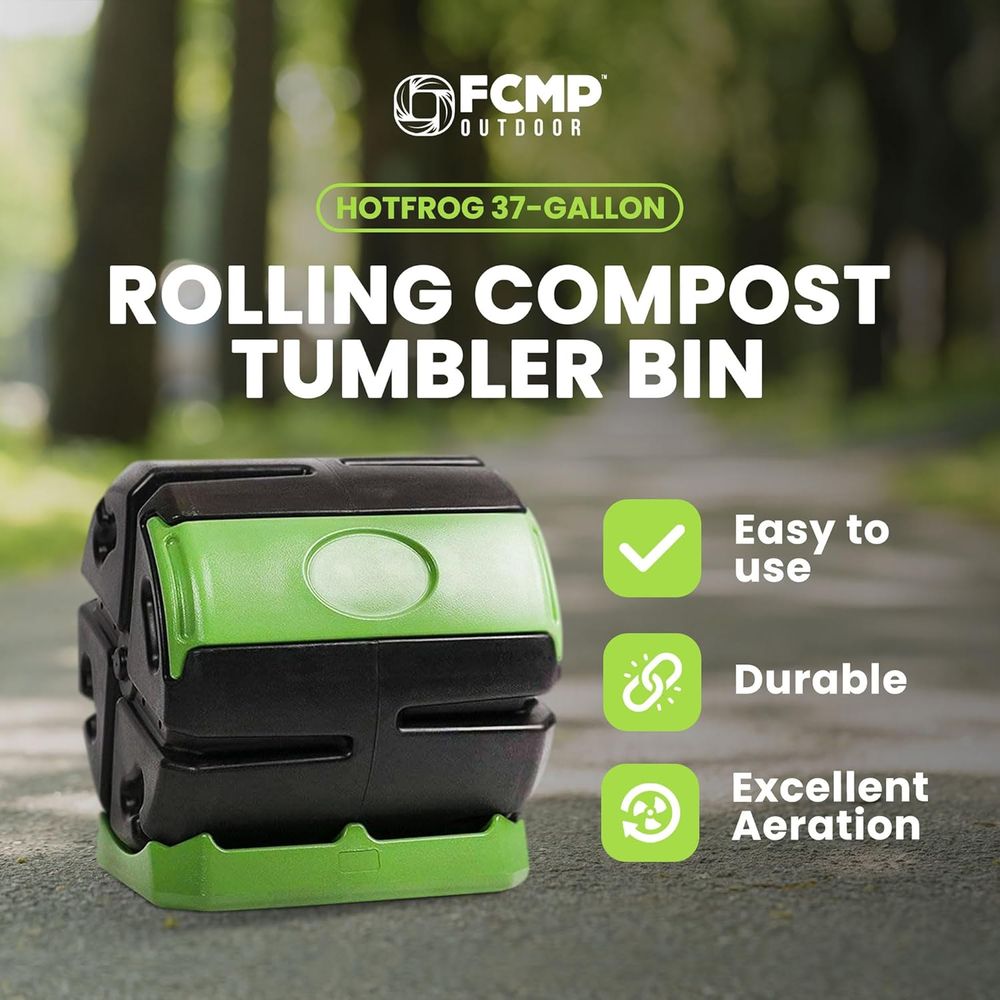 Single Chamber Outdoor Rotatin - огляд і ціна Compost Bin
