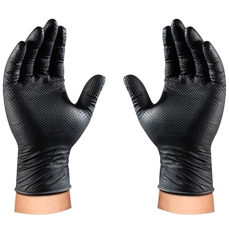8Mil Heavy Duty Black Nitrile  - огляд і ціна Garden Gloves