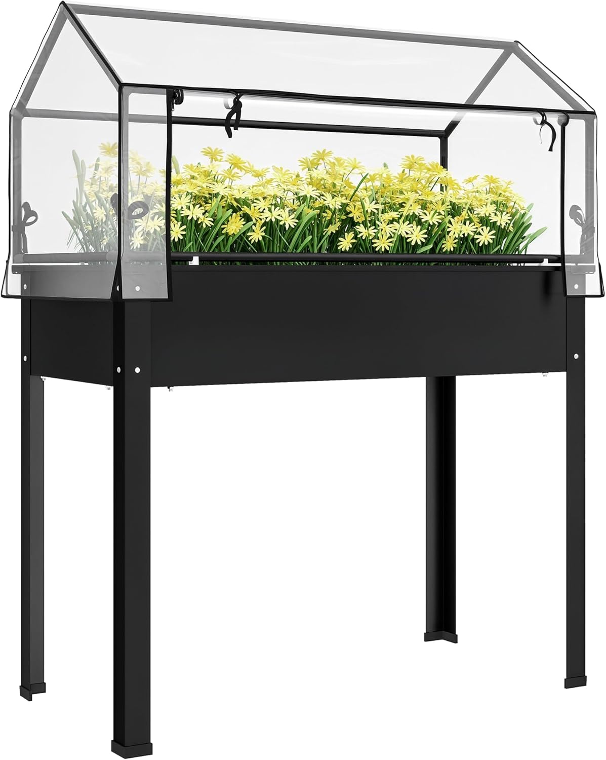 Outdoor Use - Black Raised Gar - огляд і ціна Raised Garden Bed