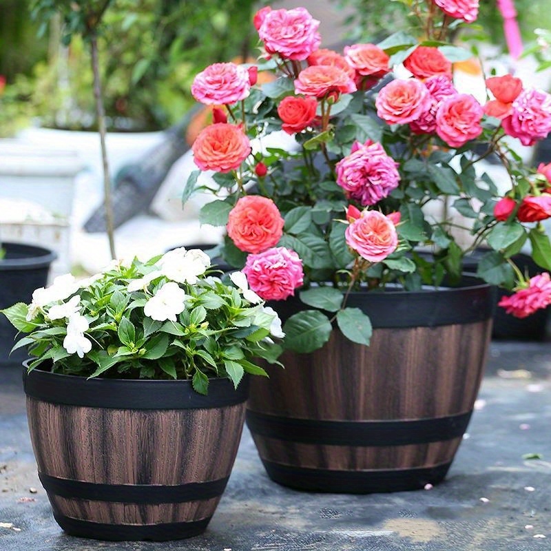 Durable Plastic Round Elegant  - огляд і ціна Self Watering Planter