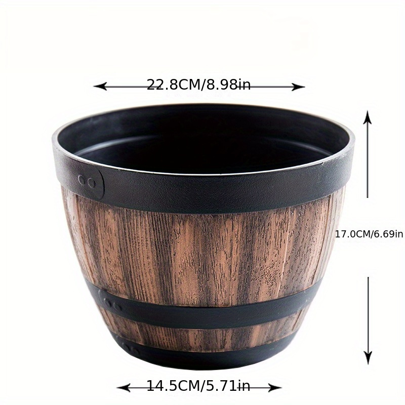 Durable Plastic Round Elegant  - огляд і ціна Self Watering Planter