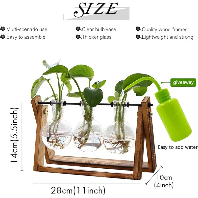 Wooden Stand Hydroponic Plant  - огляд і ціна Hydroponic Kit