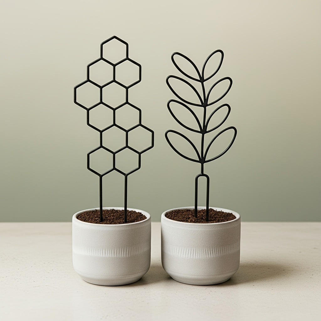 1/2Pack Indoor Plant Trellis G - огляд і ціна Indoor Herb Garden