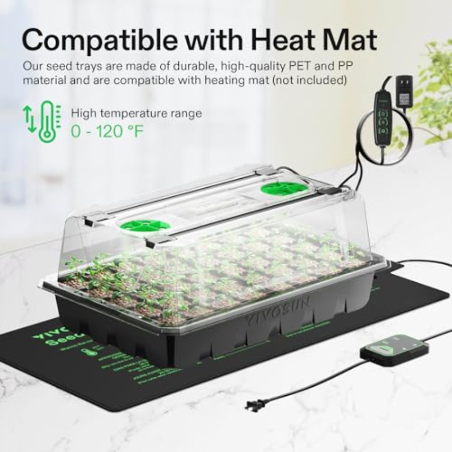6-Pack Seed Starter Trays for  - огляд і ціна Seed Starter Tray