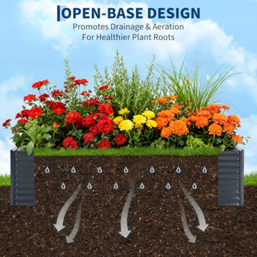 Outdoor vegetable gardening: g - огляд і ціна Raised Garden Bed