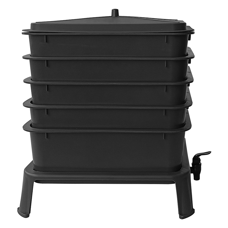 Heavy Duty 50L 5-Tray Worm Far - огляд і ціна Compost Bin