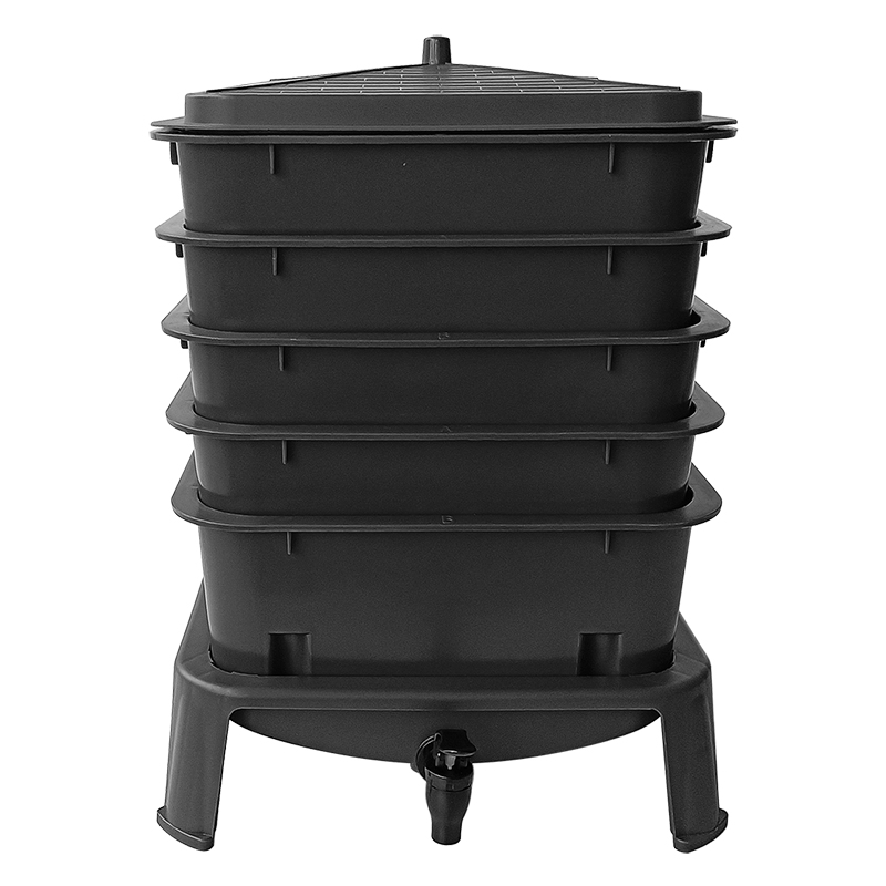 Heavy Duty 50L 5-Tray Worm Far - огляд і ціна Compost Bin