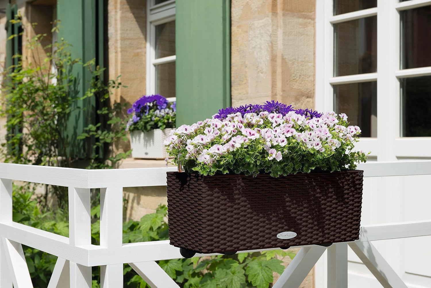 BALCONERA Cottage 50 Mocha, Se - огляд і ціна Self Watering Planter