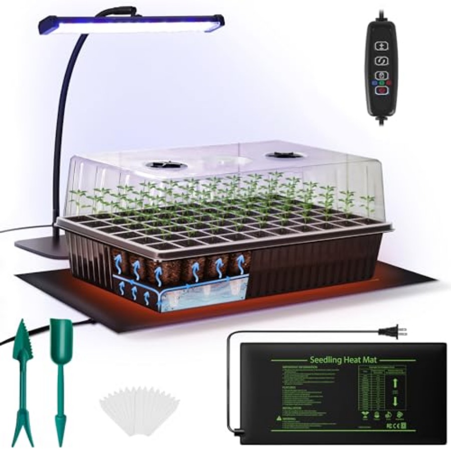 60-Cell Self-Watering Seed Sta - огляд і ціна Seed Starter Tray