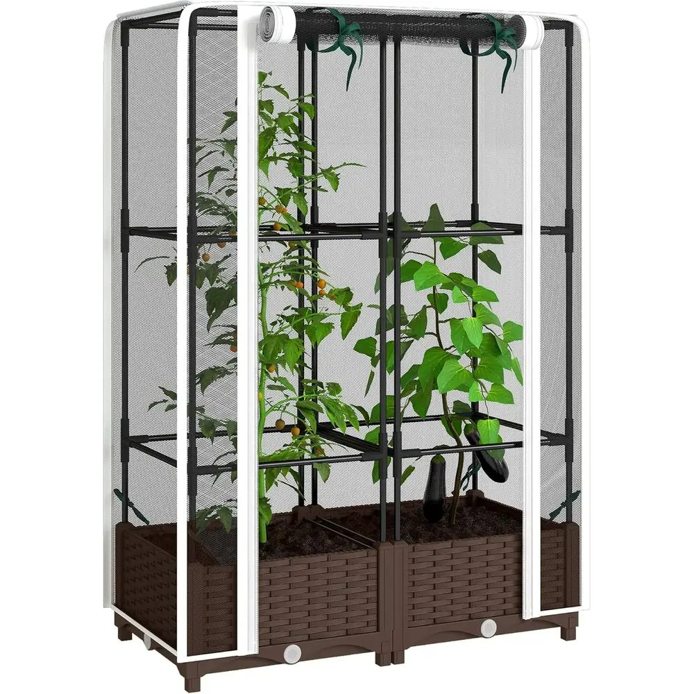 Elevated Garden Bed with Trell - огляд і ціна Self Watering Planter