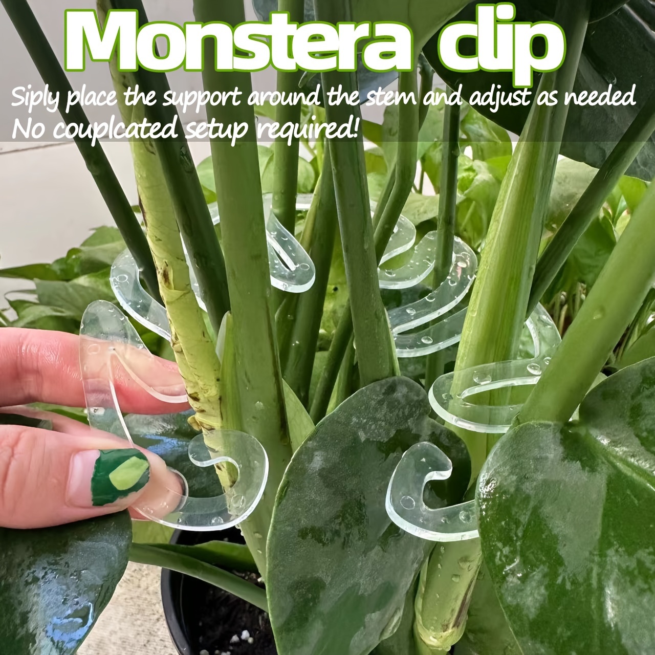 Flexible Plastic Monstera Plan - огляд і ціна Vertical Planter