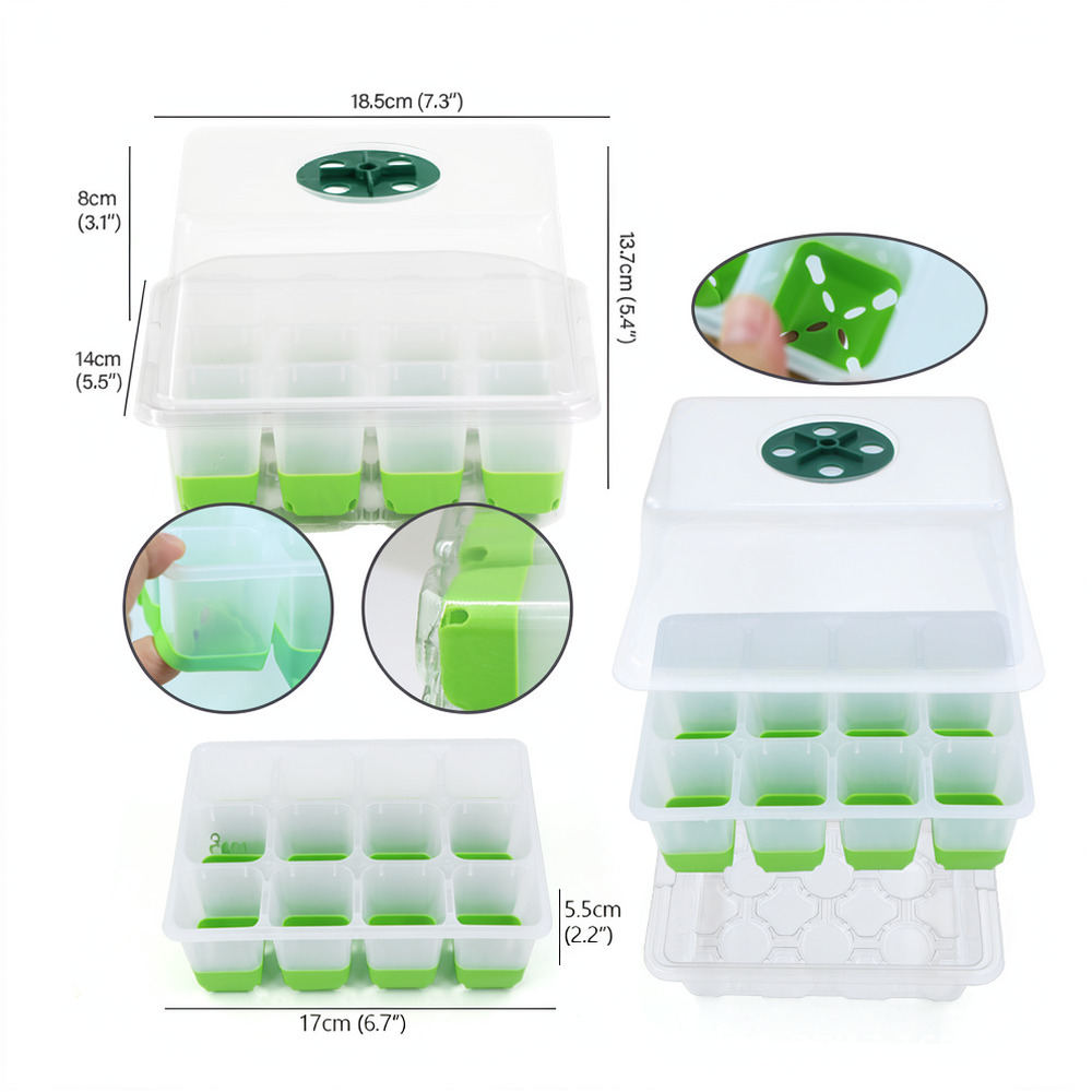 Reusable Silicone Seedling Tra - огляд і ціна Plant Pot
