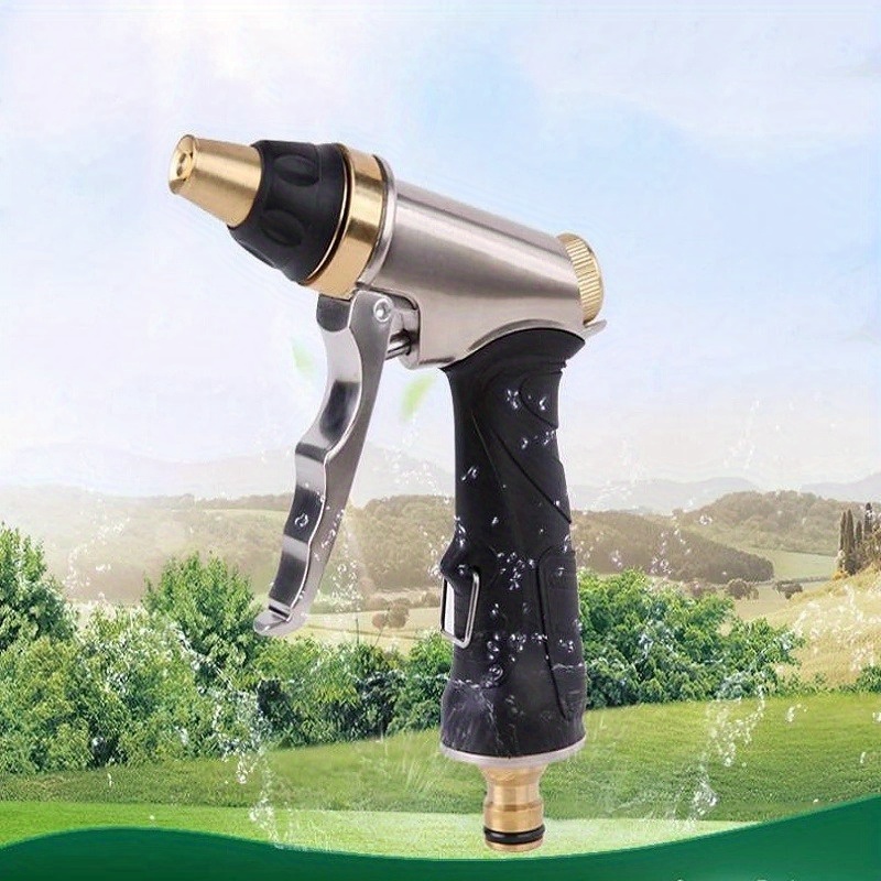 Garden Hose Nozzle Brass Water - огляд і ціна Trowel Garden Tools