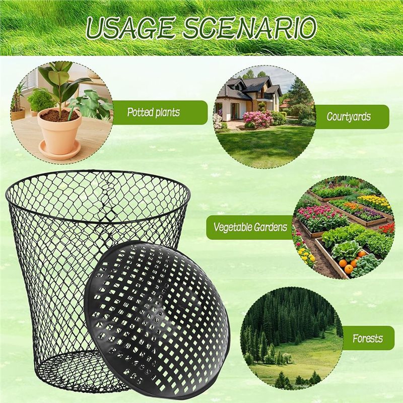 4 Pack Large Inground Worm Com - огляд і ціна Compost Bin
