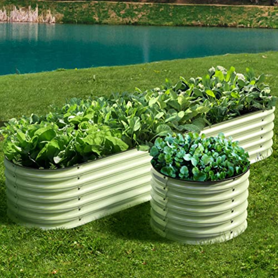 Outdoor modular galvanized ste - огляд і ціна Raised Garden Bed