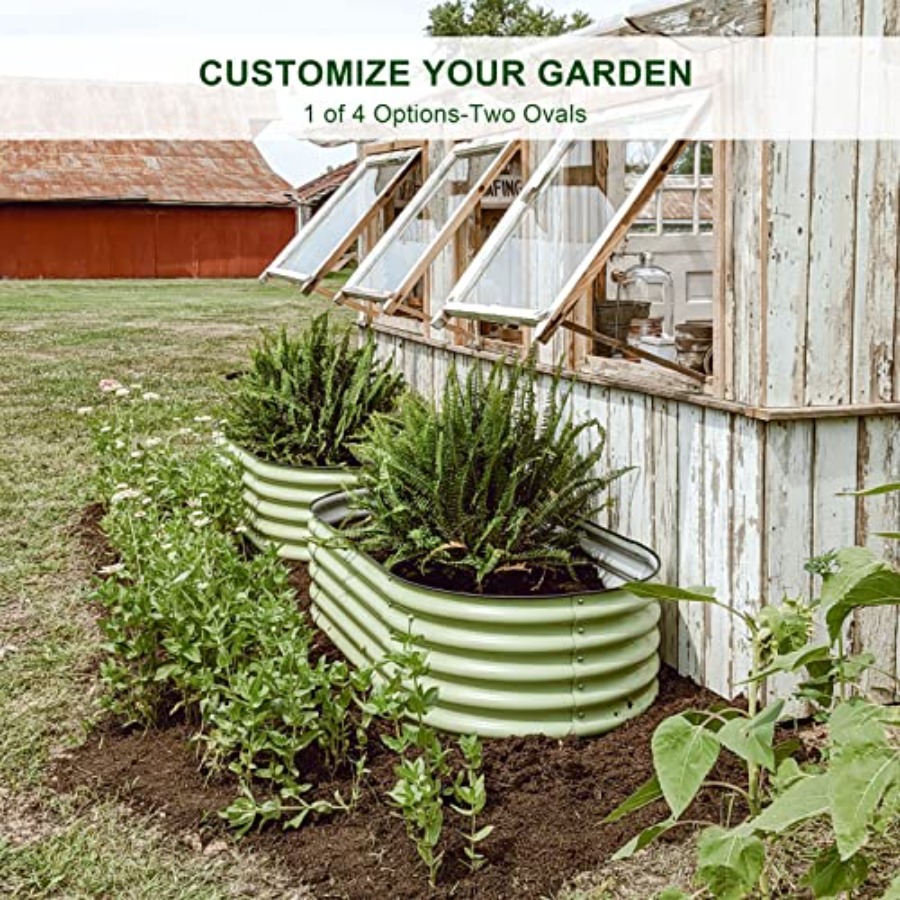 Outdoor modular galvanized ste - огляд і ціна Raised Garden Bed
