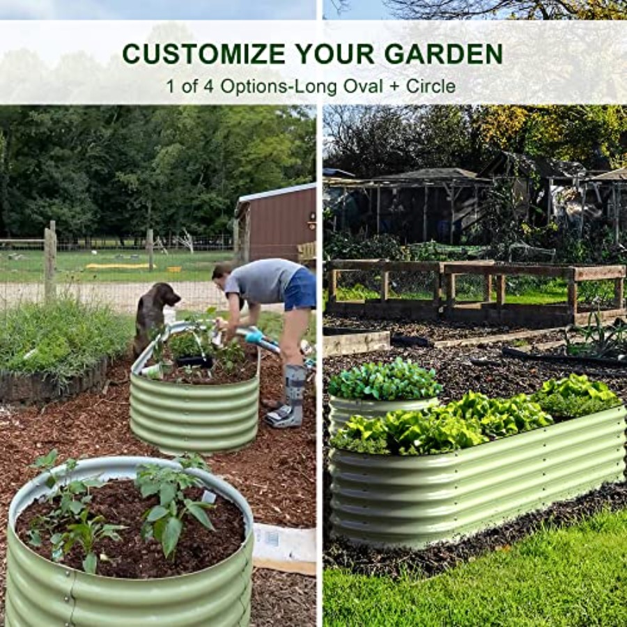 Outdoor modular galvanized ste - огляд і ціна Raised Garden Bed