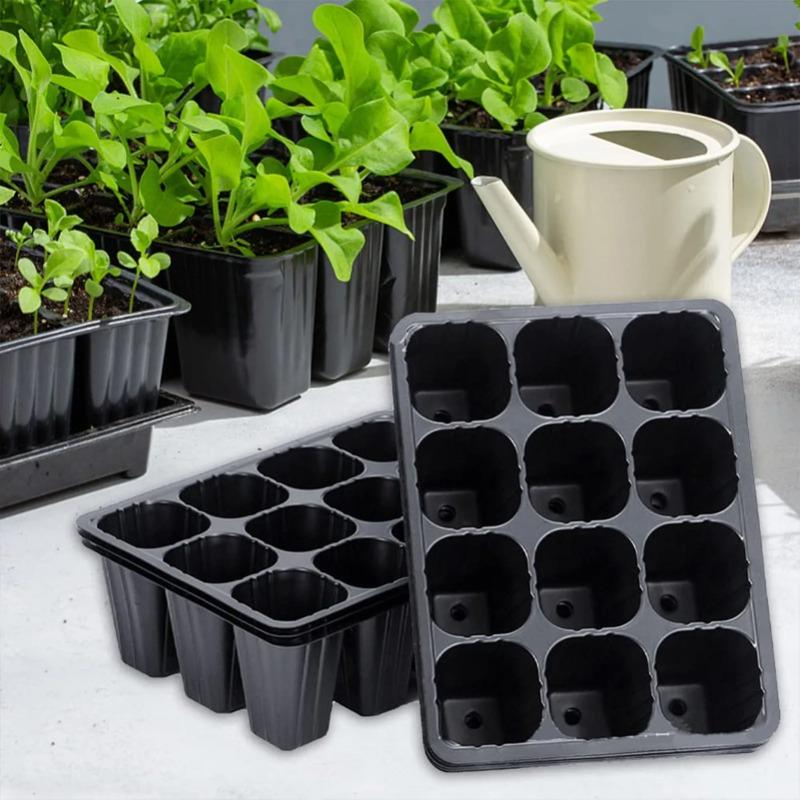 12 Holes Vegetable Seedling Po - огляд і ціна Seed Starter Tray