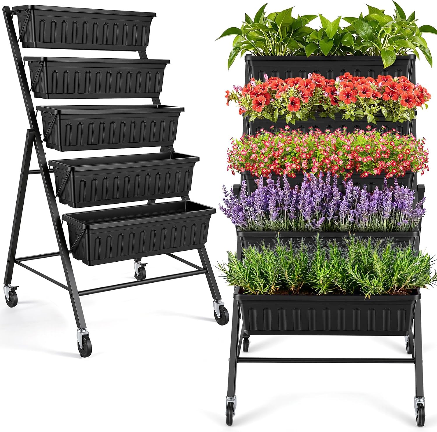 Vertical Raised Garden Bed Wit - огляд і ціна Vertical Planter