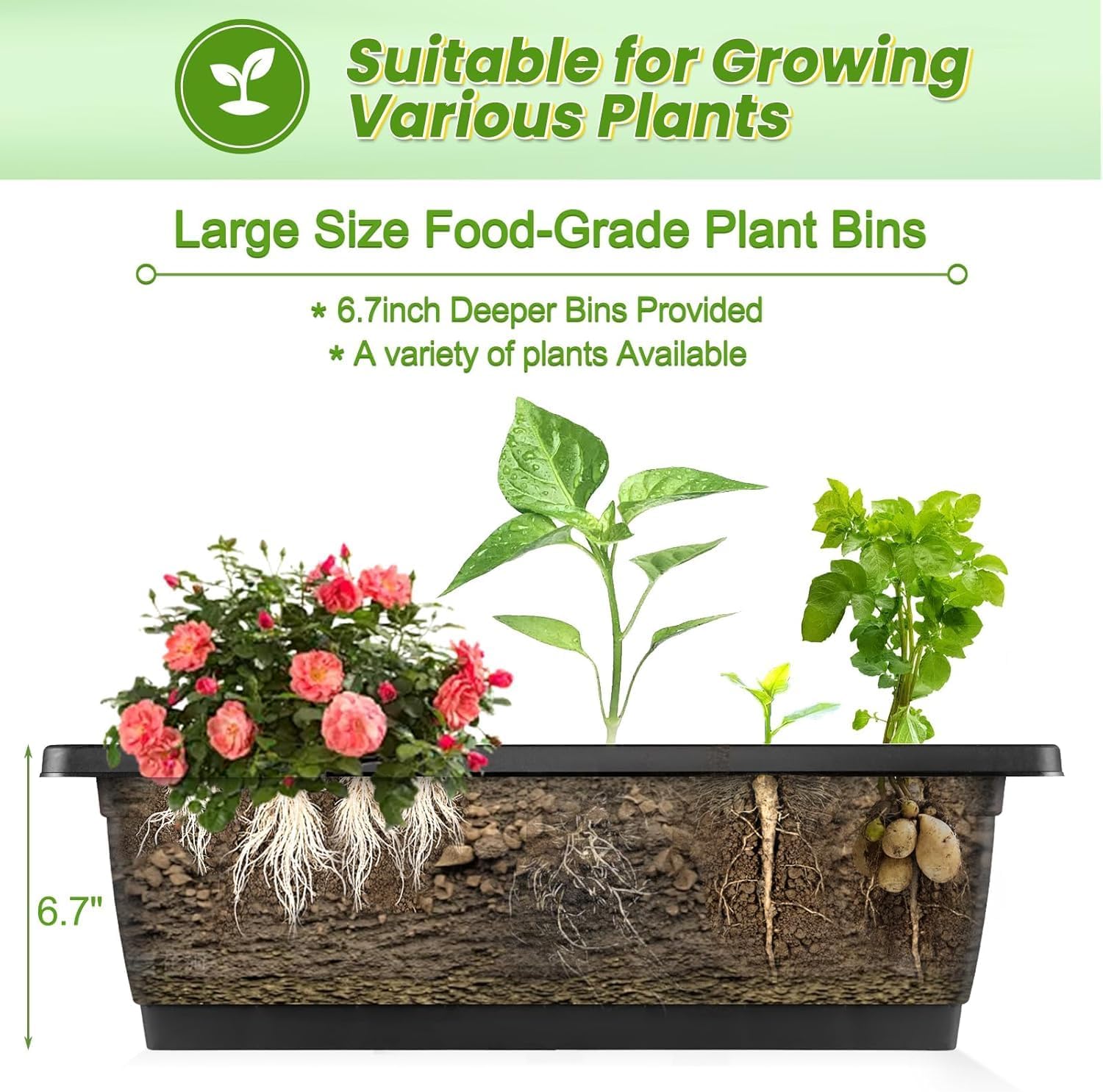 Vertical Raised Garden Bed Wit - огляд і ціна Vertical Planter