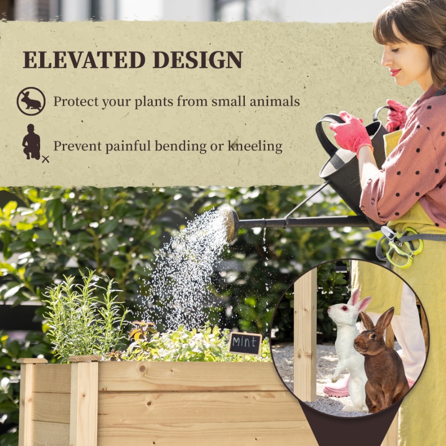 34 Raised Garden Bed, Elevated - огляд і ціна Raised Garden Bed