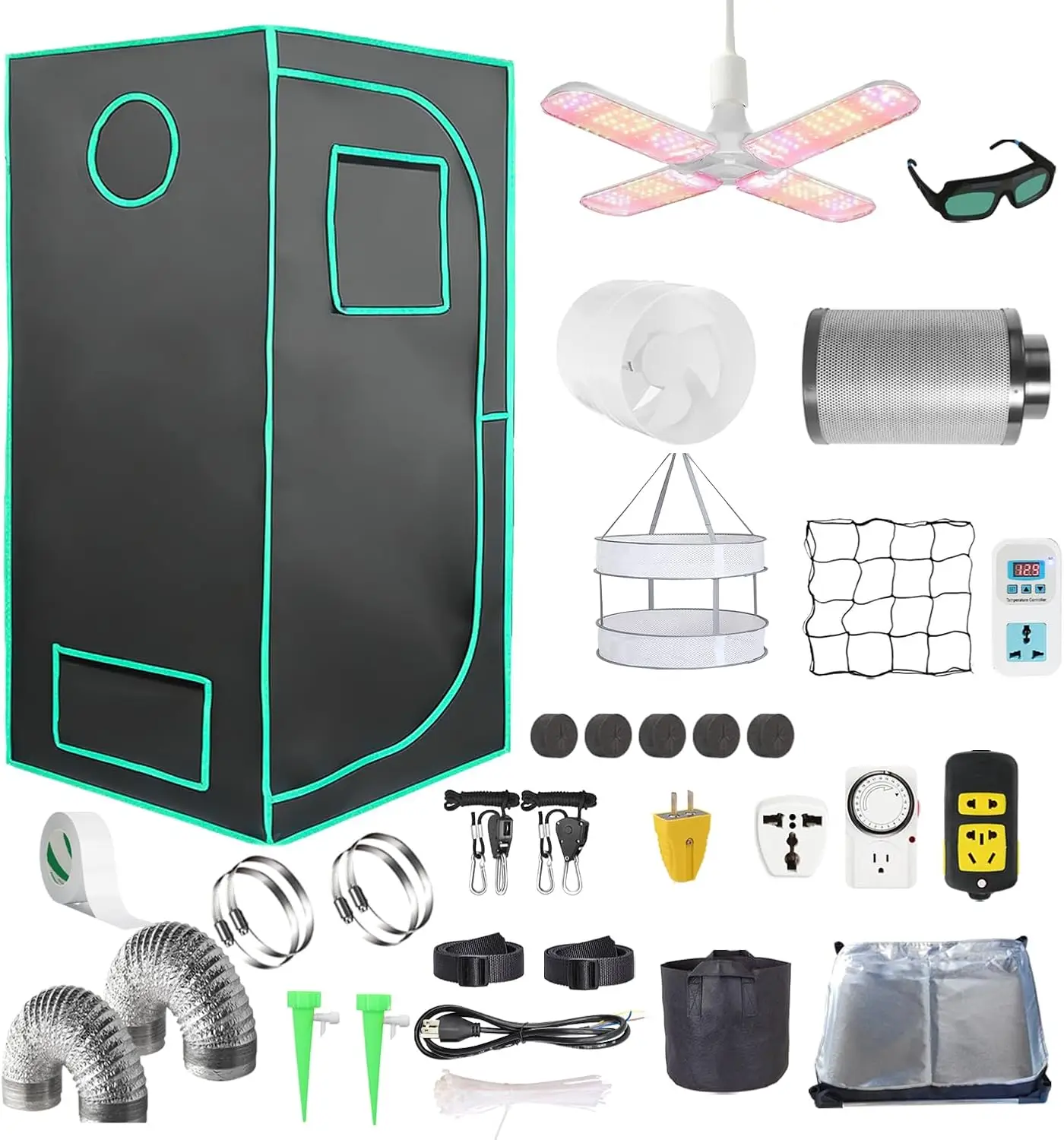 Grow Tent Kit Complete System  - огляд і ціна Hydroponic Kit