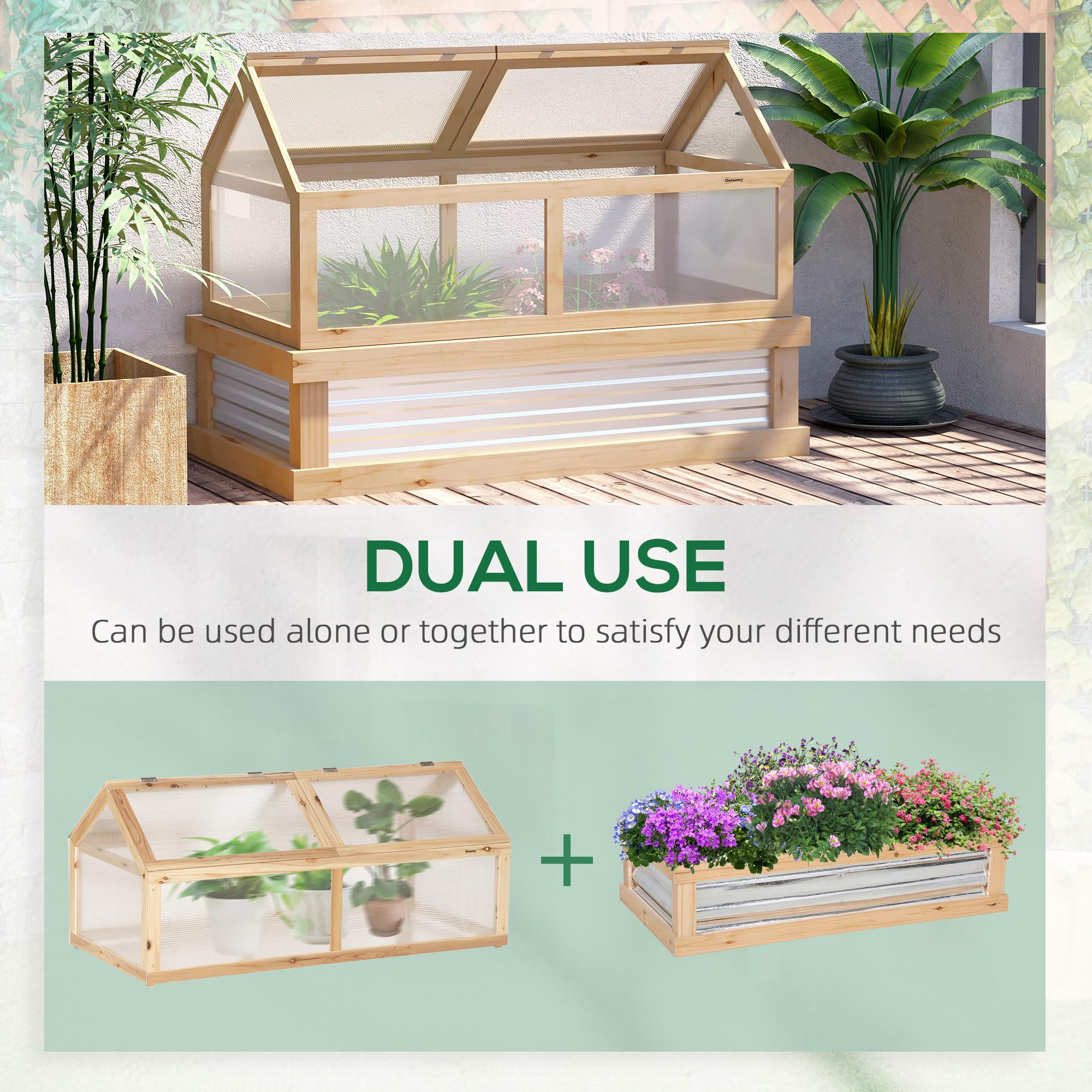Raised Garden Bed, Polycarbona - огляд і ціна Raised Garden Bed