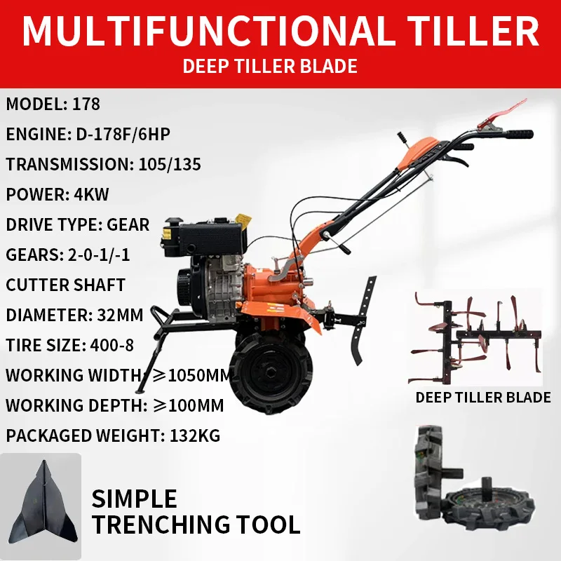 Mini Tiller/Rotary Tiller—Mult - огляд і ціна Pruning Shears
