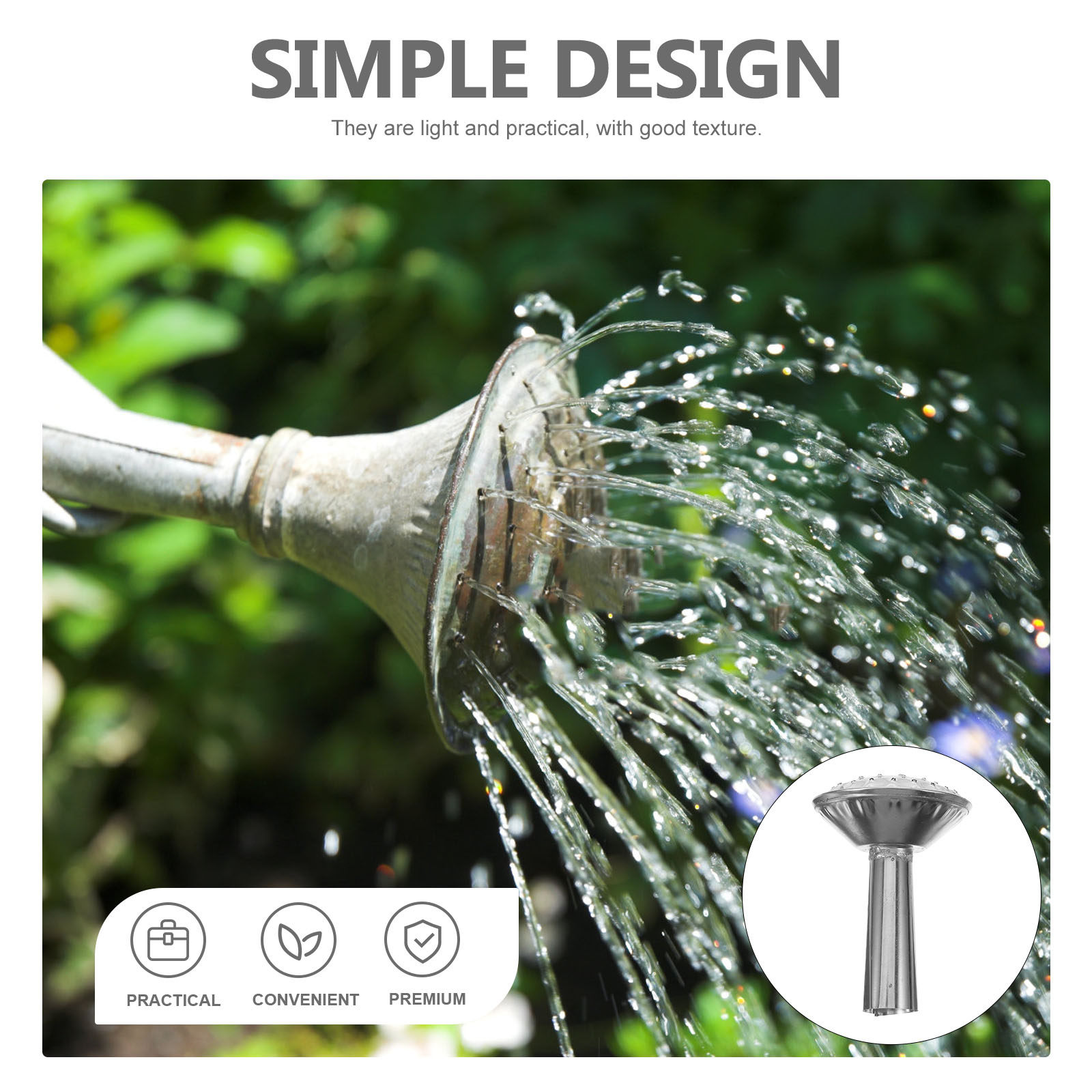 Stainless Steel Water Can Spra - огляд і ціна Watering Can
