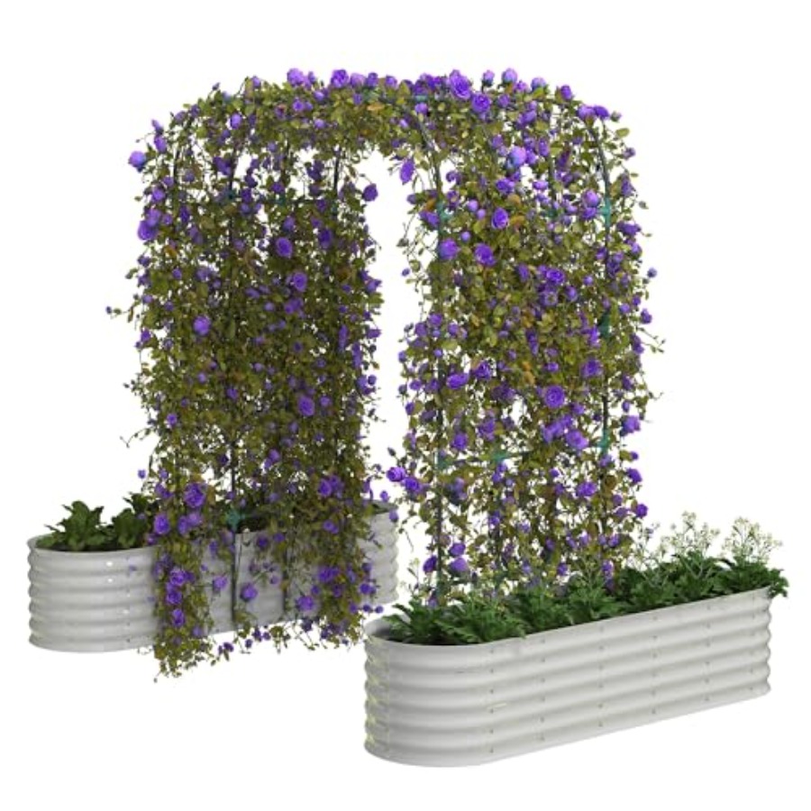 Galvanized Raised Garden Bed w - огляд і ціна Raised Garden Bed