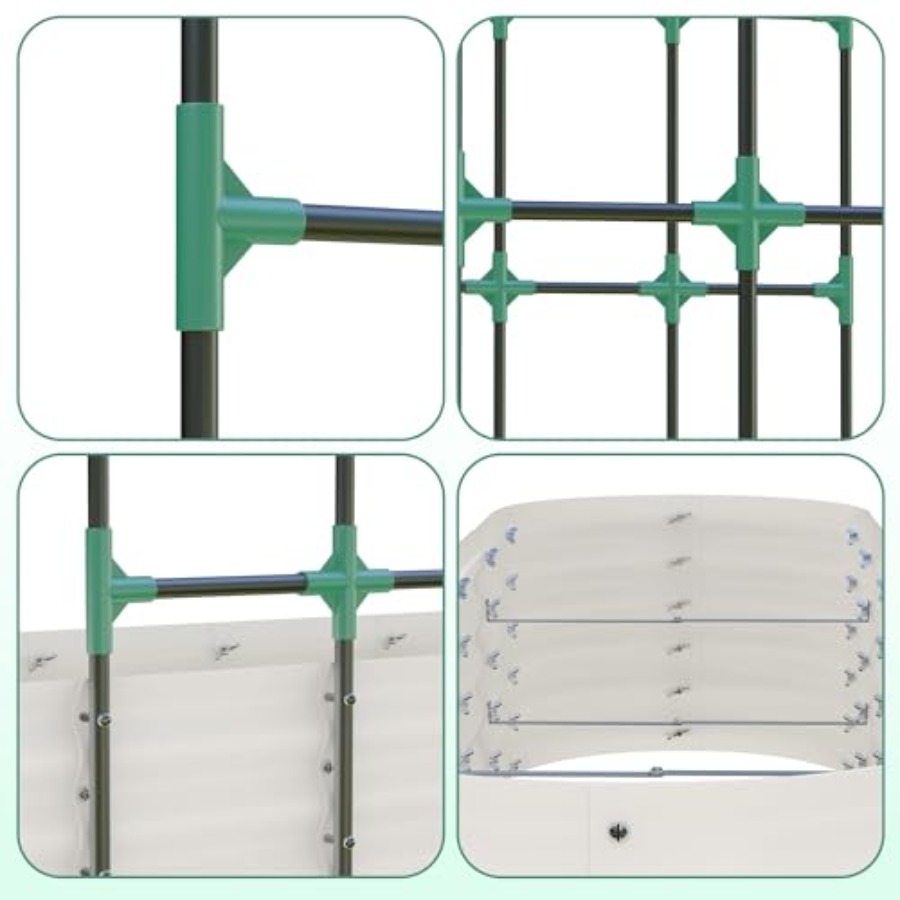 Galvanized Raised Garden Bed w - огляд і ціна Raised Garden Bed