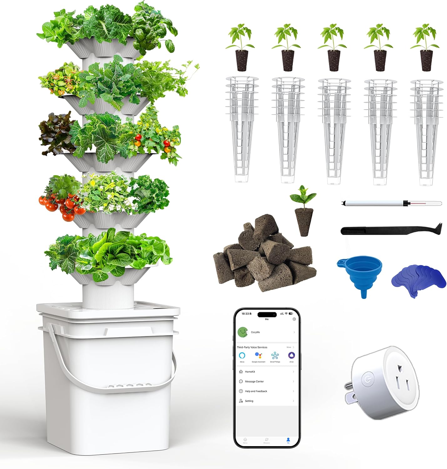 Hydroponics Growing System Kit - огляд і ціна Hydroponic Kit