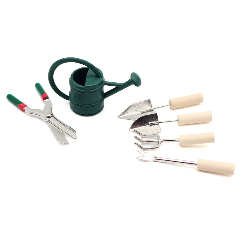 1/12 Dollhouse Simulation Wate - огляд і ціна Trowel Garden Tools