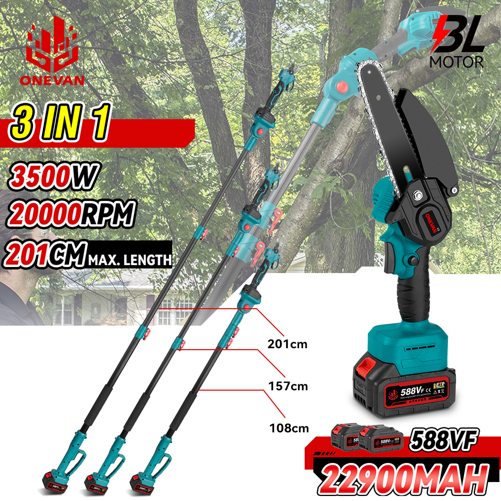 Brushless Electric Long Reach  - огляд і ціна Pruning Shears