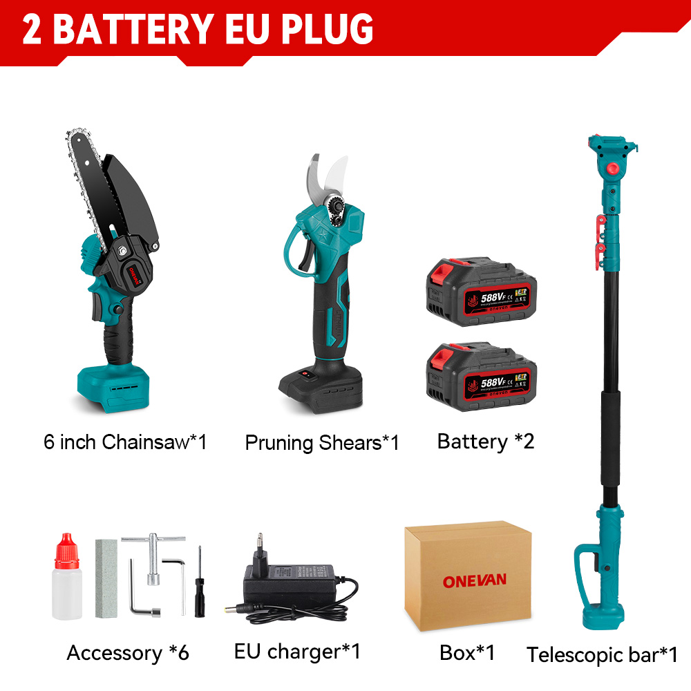 Brushless Electric Long Reach  - огляд і ціна Pruning Shears