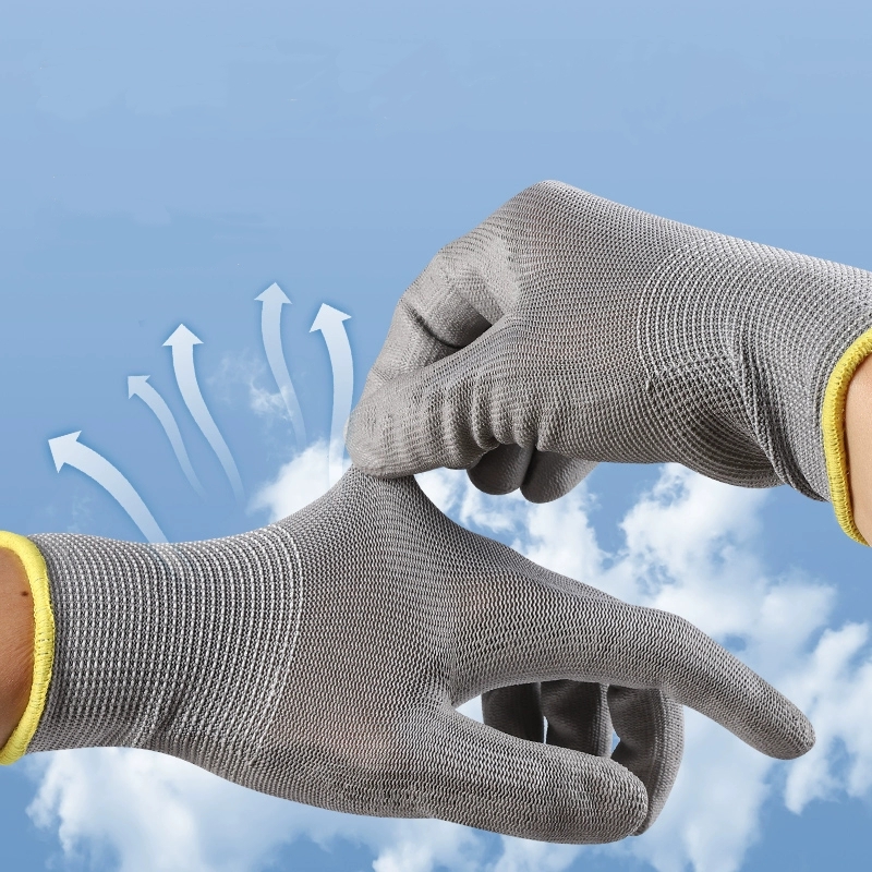 20PCS Safety Work Gloves PU Pa - огляд і ціна Garden Gloves