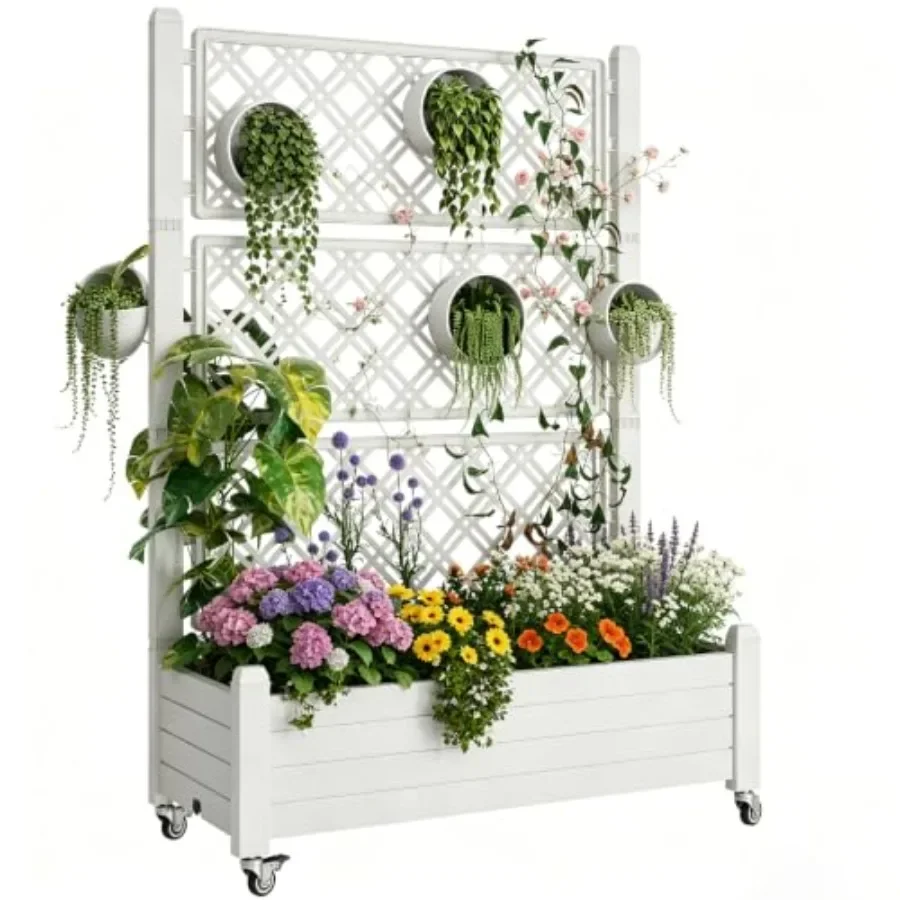 Trellis Raised Garden Bed, Sel - огляд і ціна Self Watering Planter