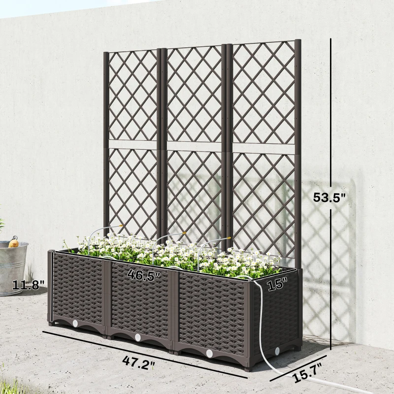 Outdoor Planter Box,Practical  - огляд і ціна Self Watering Planter