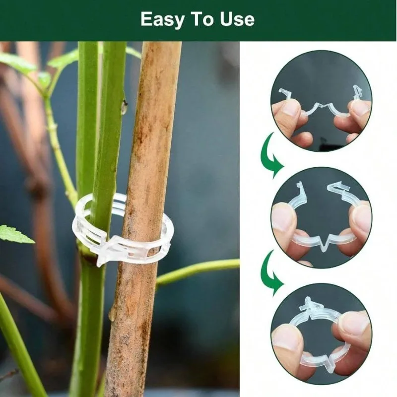 200pcs/bag Plant Clips-Tomato  - огляд і ціна Grow Bag