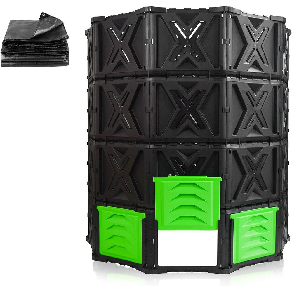 XXL Large Compost Bin Outdoor- - огляд і ціна Compost Bin
