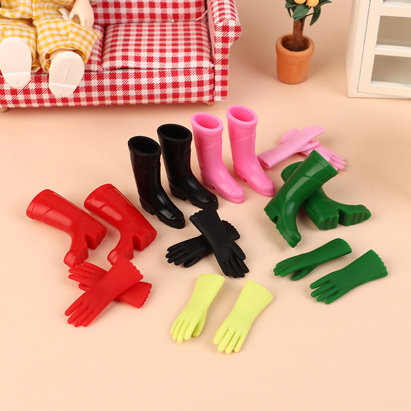 1Set 1:12 Dollhouse Miniature  - огляд і ціна Garden Gloves