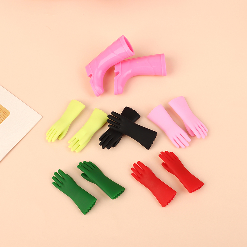 1Set 1:12 Dollhouse Miniature  - огляд і ціна Garden Gloves