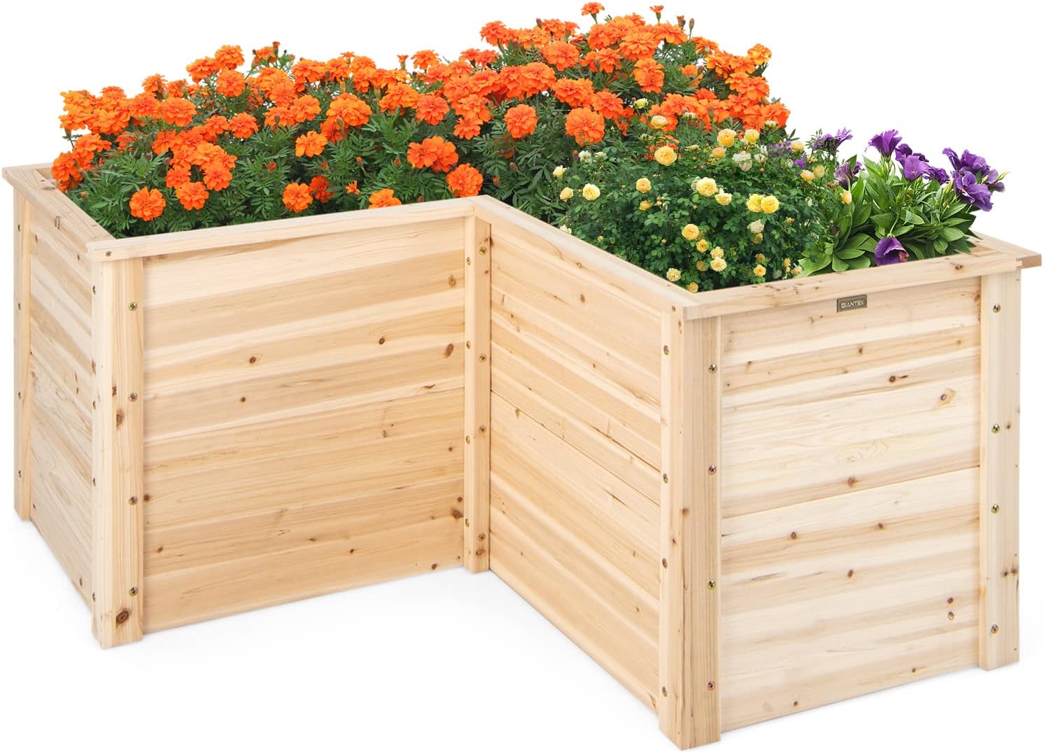 Outdoor Solid Wood Raised Gard - огляд і ціна Raised Garden Bed